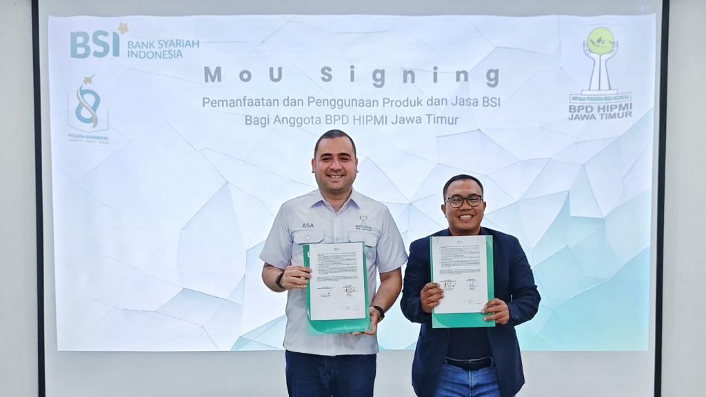 Perluas Ekosistem Bisnis, HIPMI Jatim dan BSI Jalin Kerja Sama Perluas Ekosistem Bisnis, HIPMI Jatim dan BSI Jalin Kerja Sama