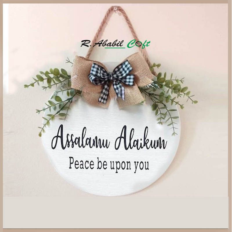 Hiasan Pintu Bahan Kertas Tisu Decopage Eropa