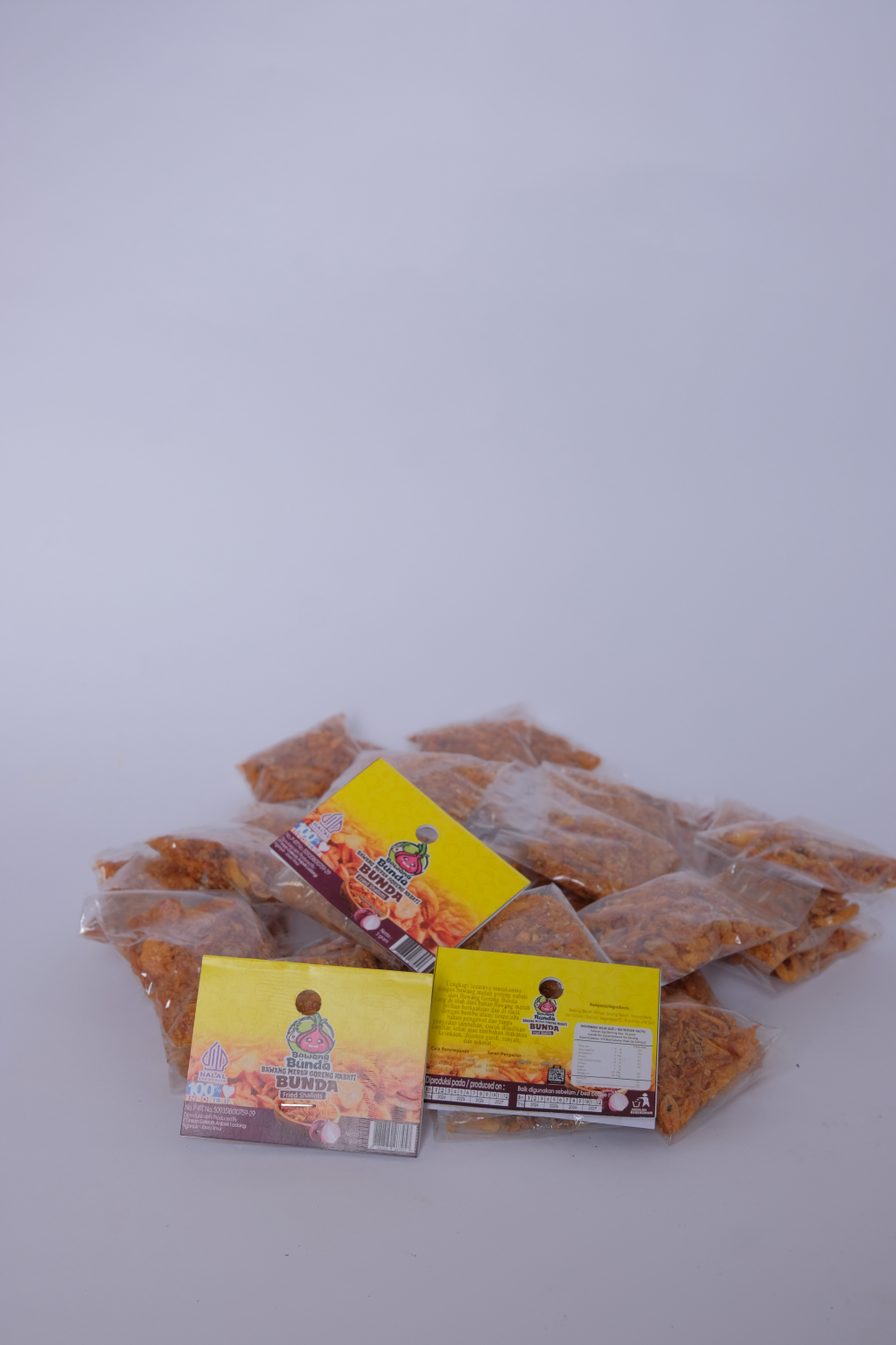 Bawang Merah Goreng Bunda Rencengan Plastik 5 Gr