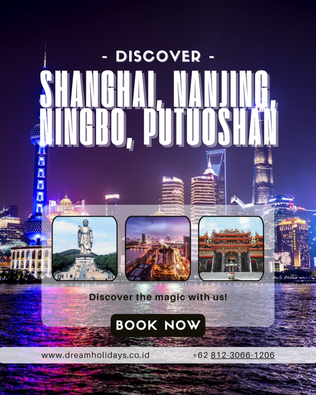 Open Trip Shanghai, Nanjing, Ningbo & Putuoshan (2025)