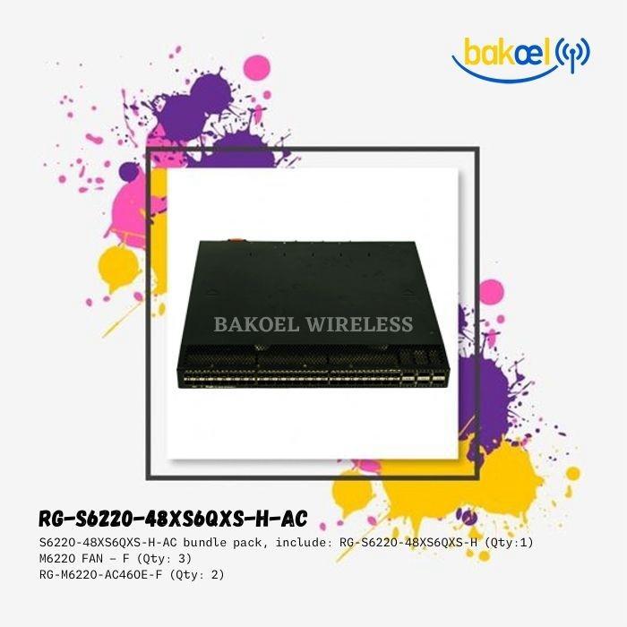 Ruijie RG-S6220-48XS6QXS-H-AC