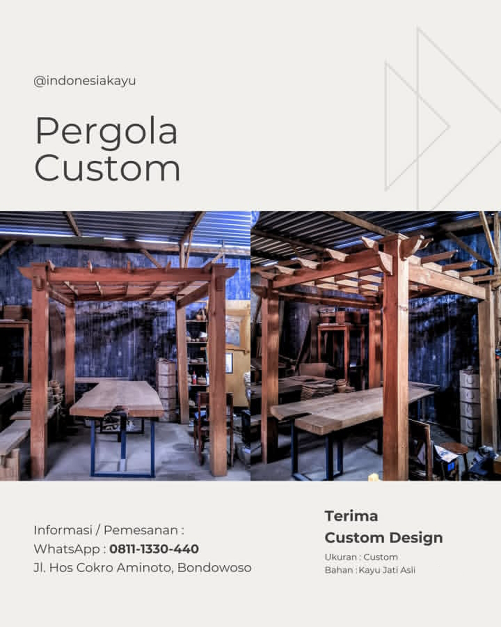 Pergola Custom