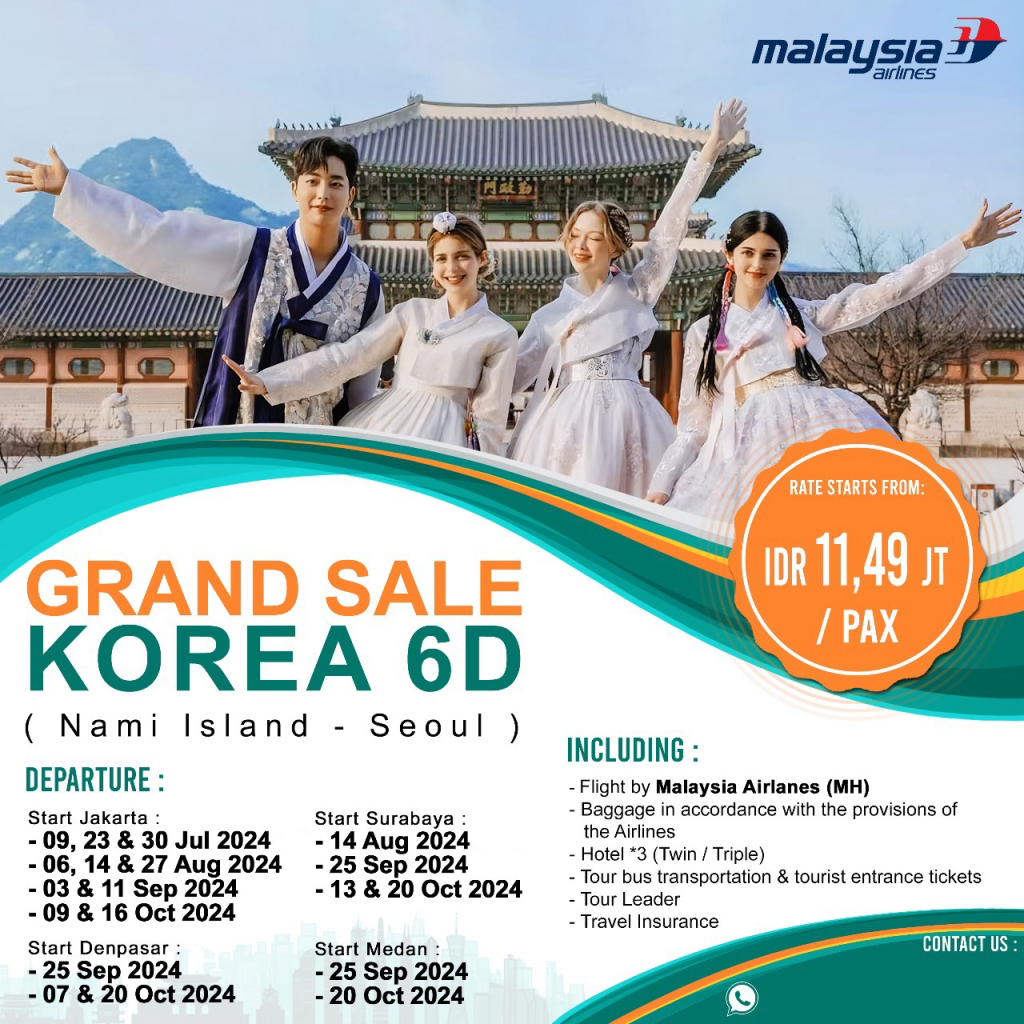 Konsorsium Trip : Korea 6D