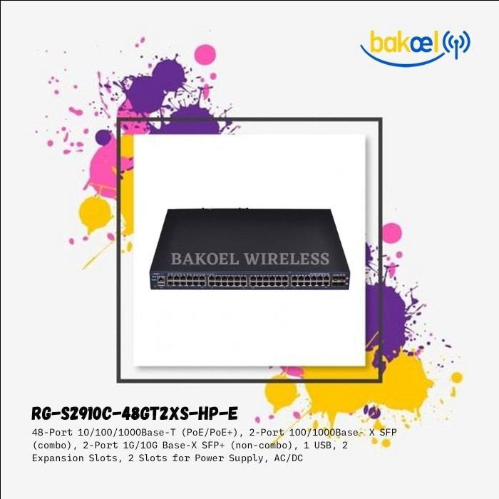 Ruijie RG-S2910C-48GT2XS-HP-E