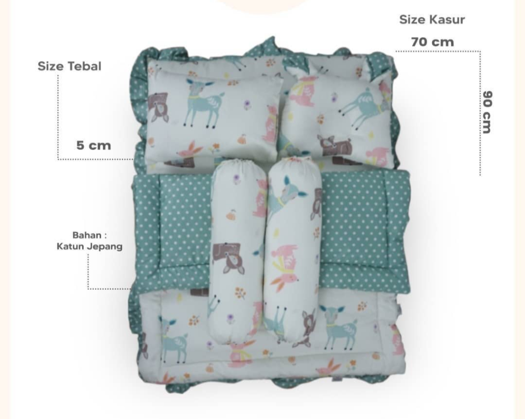Baby Matterss Set/ Kasur Bayi Dengan Kelambu