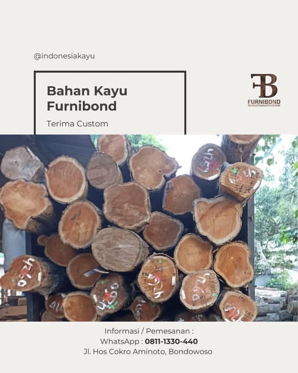 Bahan Kayu Furnibond