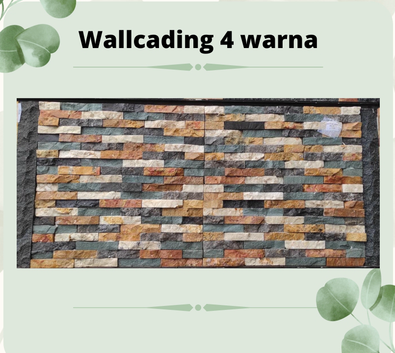 Wallcading Batu Alam 4 Warna