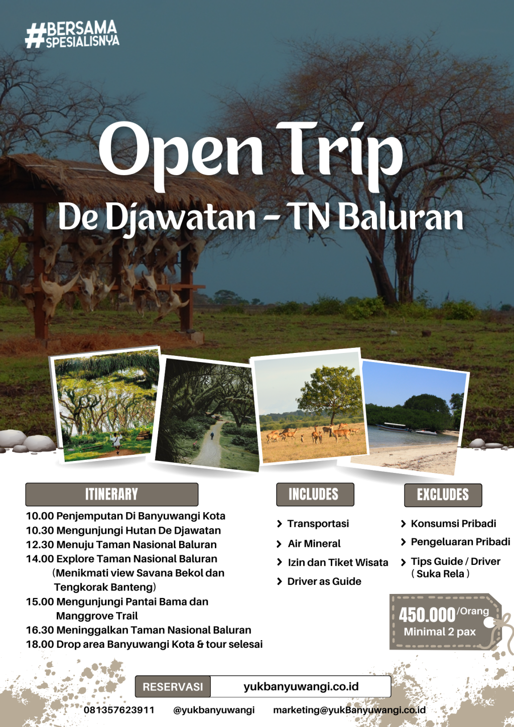 Open Trip Djawatan Baluran