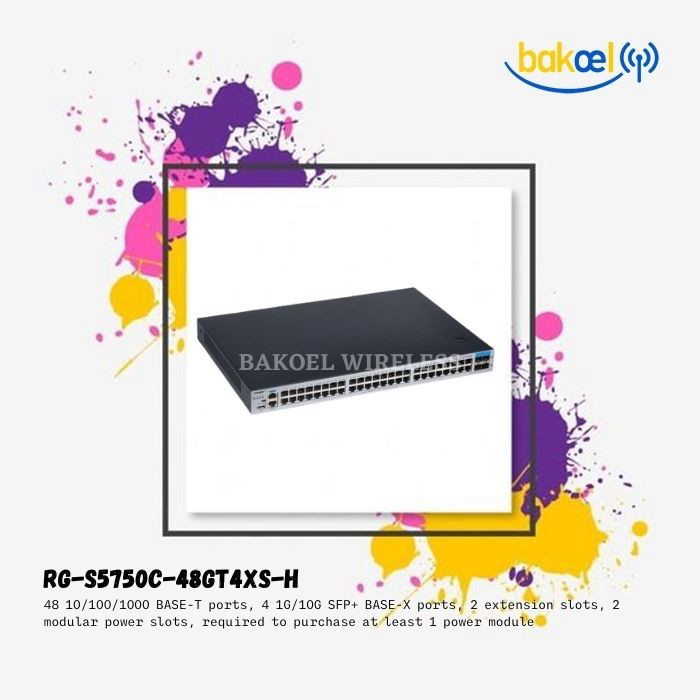 Ruijie RG-S5750C-48GT4XS-H