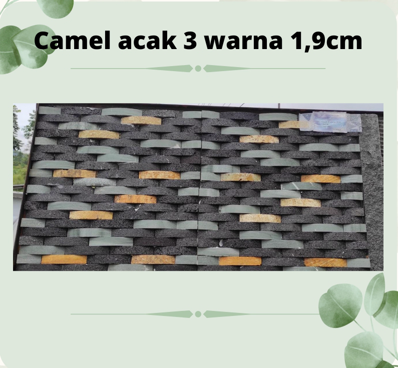 Ca Mel Acak 3 Warna 1,9 Cm