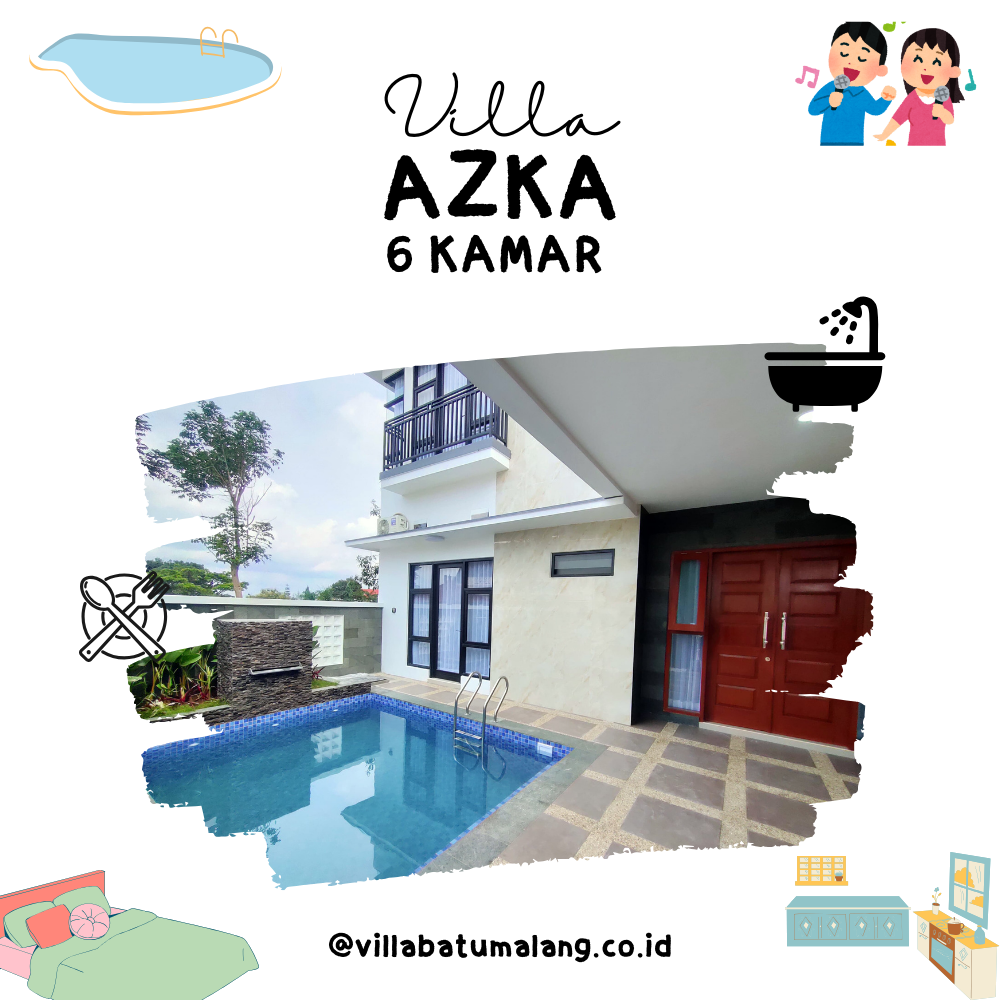 Sewa Villa Azka Batu - 4 Kamar - Private Pool Sewa Villa Azka Batu - 4 Kamar - Private Pool