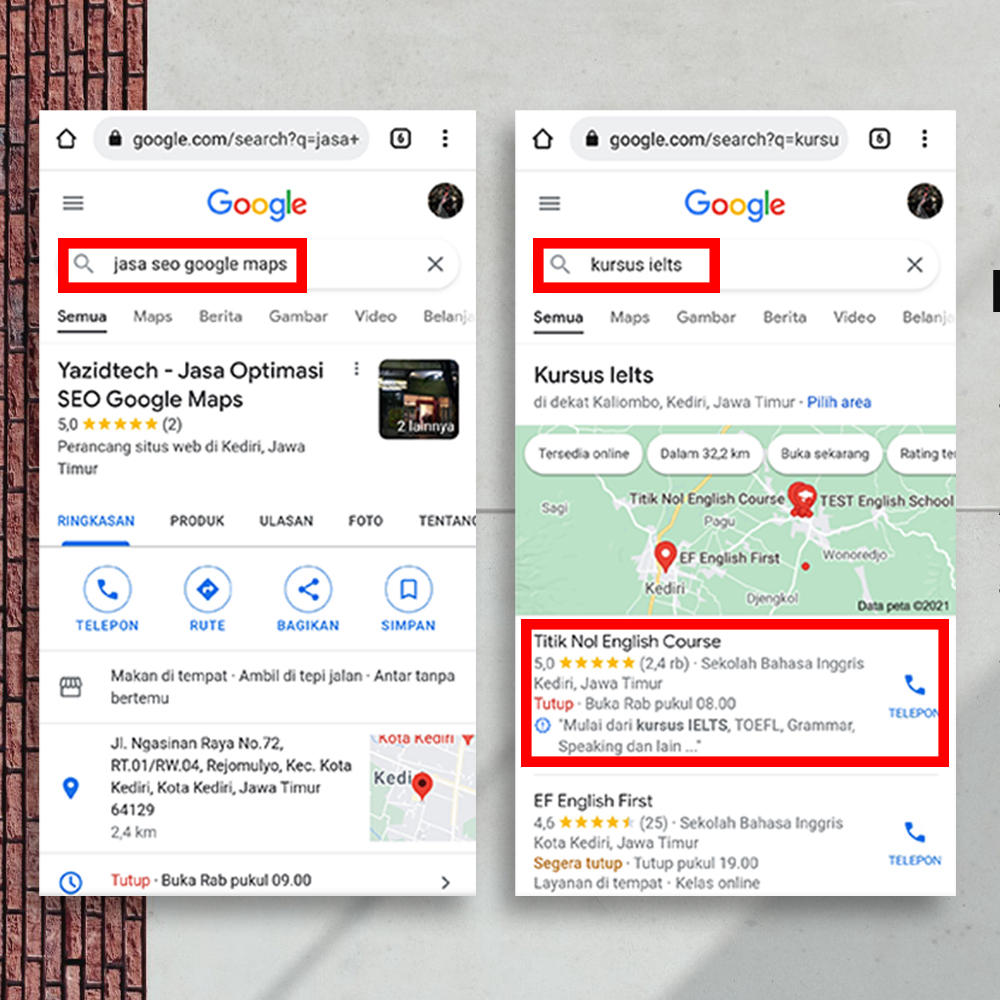 Optimasi SEO Google Maps