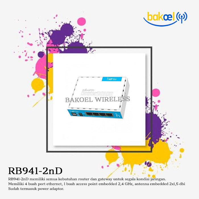 Mikrotik RB941-2nD (hAP-Lite)
