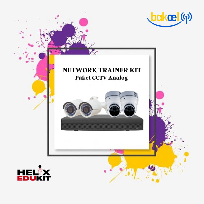 Network Trainer Kit - Paket CCTV Analog Network Trainer Kit - Paket CCTV Analog