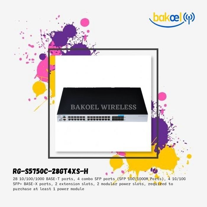 Ruijie RG-S5750C-28GT4XS-H
