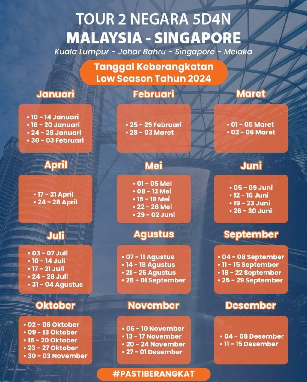 Konsorsium Trip : Paket Tour 2 Negara Konsorsium Trip : Paket Tour 2 Negara