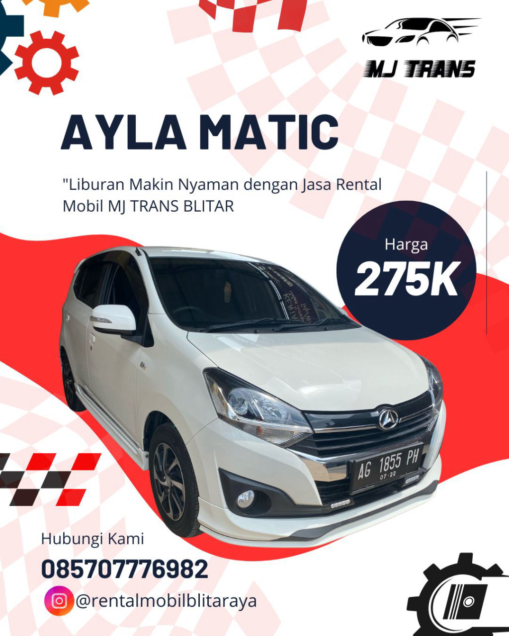 Rental Mobil Ayla AT