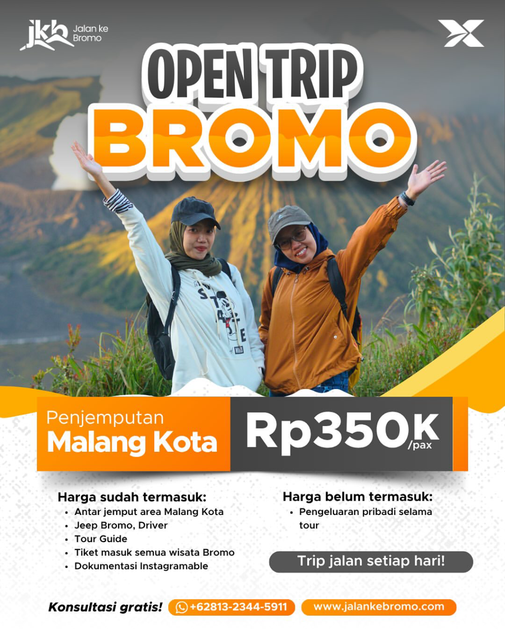 Open Trip Bromo Start Malang