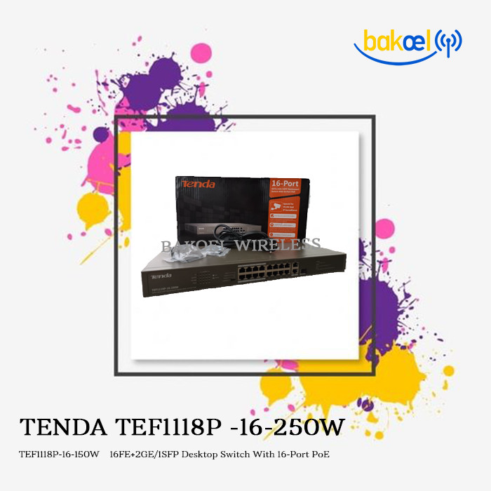 TENDA TEF1118P -16-250W