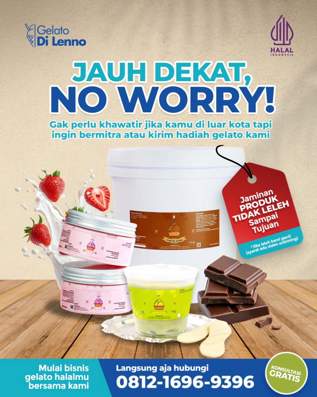 Kemitraan Gelato (Freezer Package)