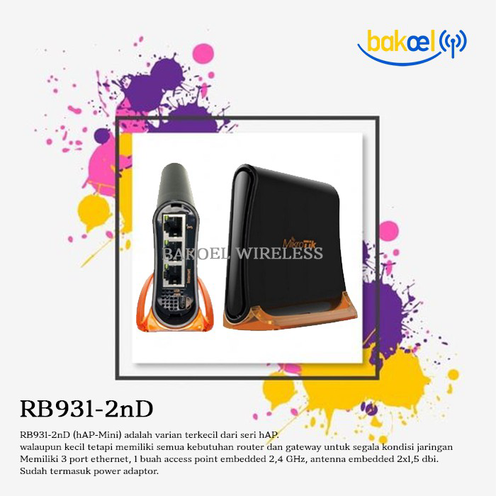 Mikrotik RB931-2nD (hAP Mini)