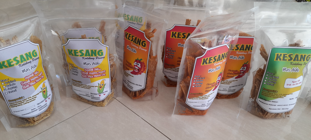 Kripik Kesang (Ketebong Pisang)