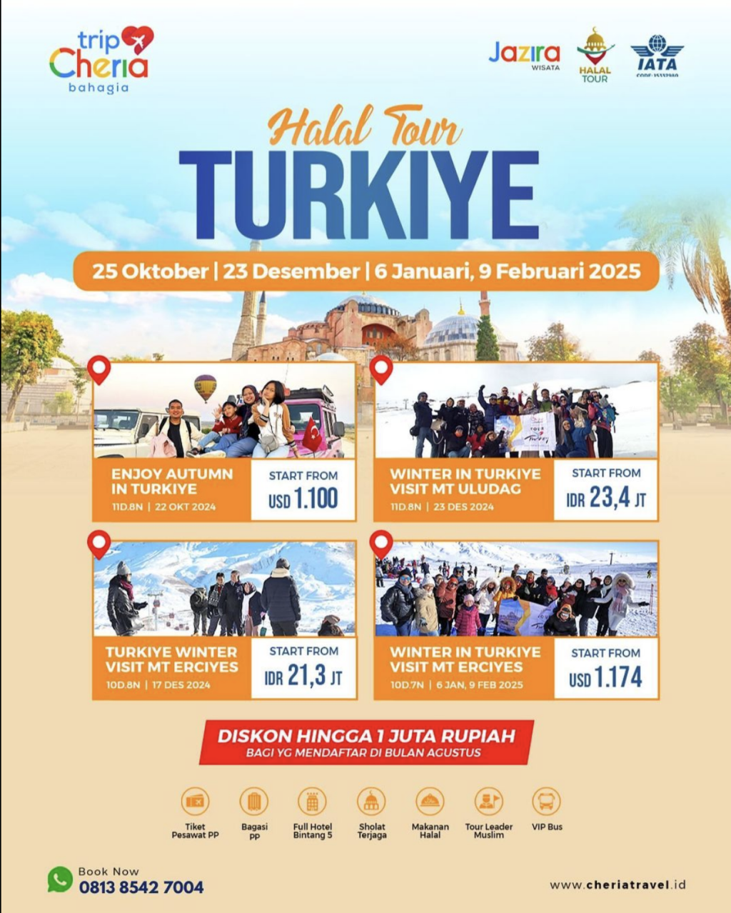 Paket Halal Tour Turkiye
