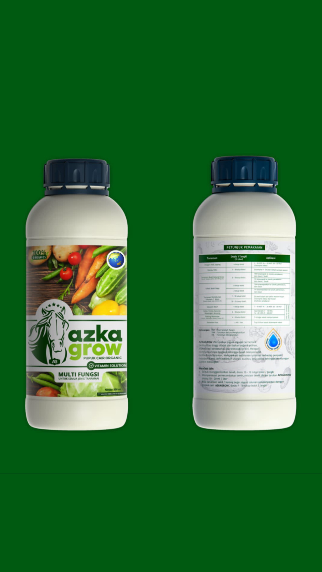 Pupuk Organic Cair AZKA GROW