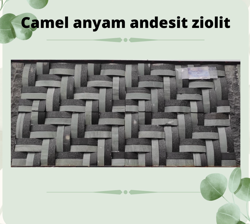 Ca Mel Anyam Andesit Ziolit