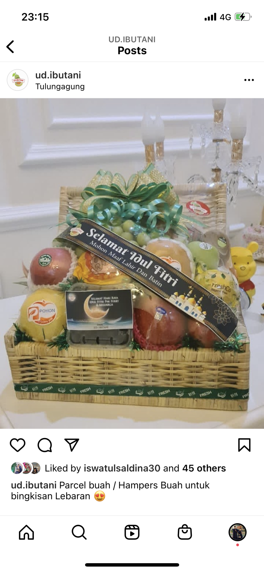 Hampers / Parcel Buah & Sayur