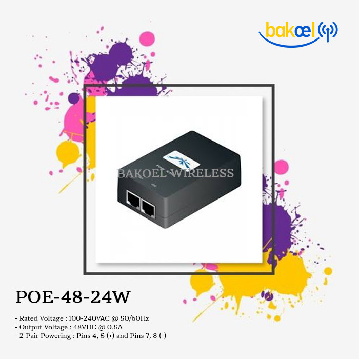 UBIQUITI POE-48-24W