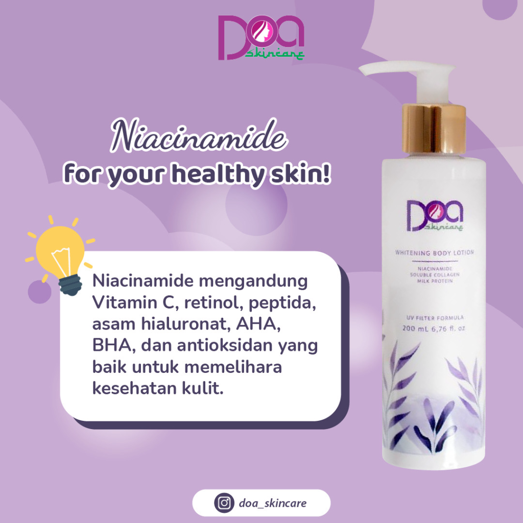 DOA SKINCARE WHITENING BODY LOTION