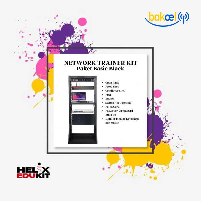 Network Trainer Kit - Paket Basic Black