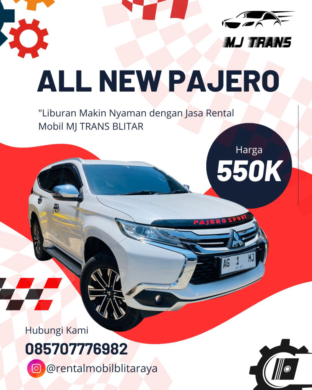 Rental Mobil All New Pajero