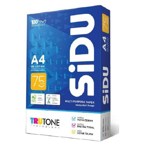 KERTAS HVS SIDU A4 70 GRAM